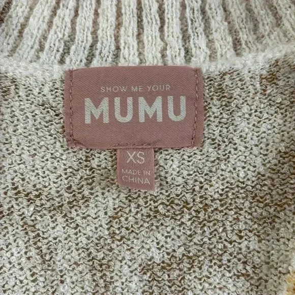 Show Me Your MuMu Cliffside Sweater in Sandy Cheetah Knit - Picture 6 of 8